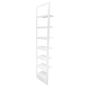 FRAME reol narrow hvid aluminium FRAME reol narrow hvid aluminium