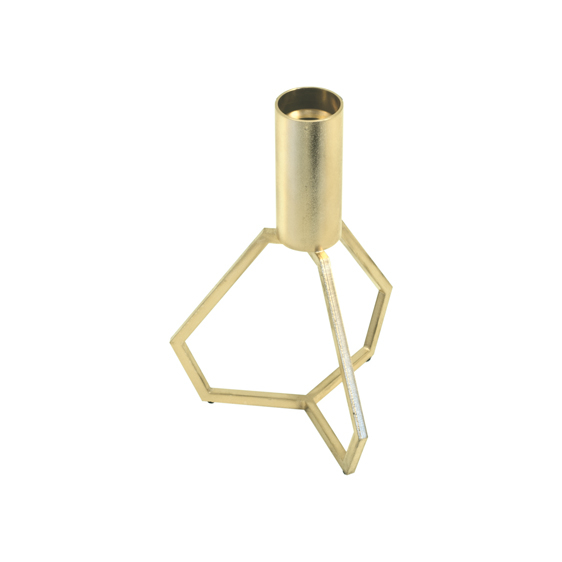 TRIPOD small BRASS lysestage messing
