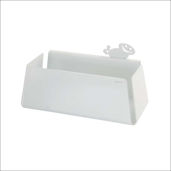 STUFF·IT minibox HVID/LILLA med hvid fidus til opbevaring af dine småting